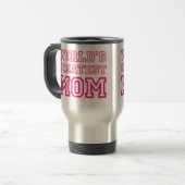 Mug De Voyage Meilleure Maman du Monde (Devant gauche)