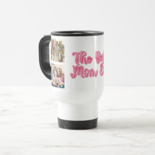 Mug De Voyage Meilleure Maman du Monde   Collage personnalisé de