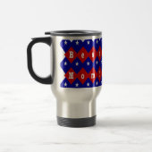 Mug De Voyage Meilleure maman en forme de diamant patriotique (Gauche)