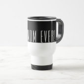 Mug De Voyage Meilleure Musique de voyage jamais MOM (Devant droit)
