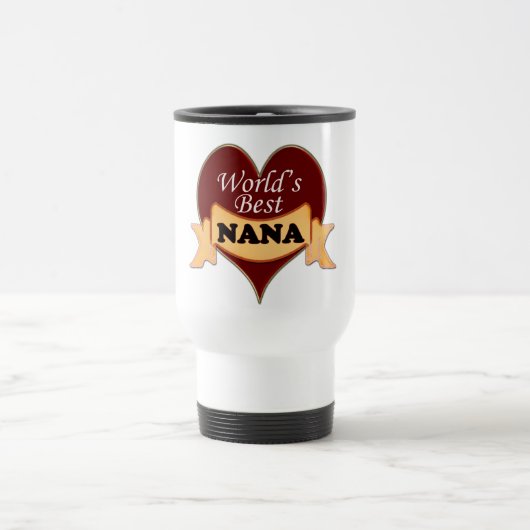 Mug De Voyage Meilleure Nana du monde (Centre)