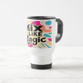 Mug De Voyage Mélanger comme de la magie (Devant droit)