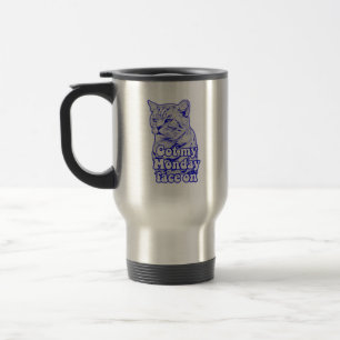 Mug De Voyage Mème drôle de chat grincheux pour les personnes et