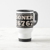 Mug De Voyage Mème du Prisonnier 67 (Devant droit)
