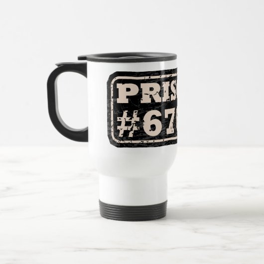 Mug De Voyage Mème du Prisonnier 67 (Gauche)