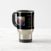 Mug De Voyage Mémé tellement simple même un bébé peut l'utiliser (Devant gauche)