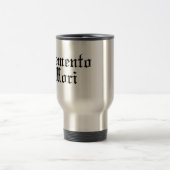 Mug De Voyage Memento Mori - Phrase latine (Centre)