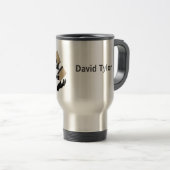Mug De Voyage Meneuse de journal (Devant droit)