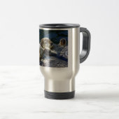 Mug De Voyage Mer-loutres (Devant droit)