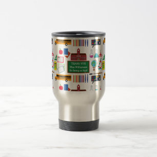 Mug De Voyage MERCI Enseignant Appréciation School