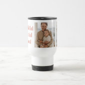 Mug De Voyage Merci gracieux béni | Trois photos (Centre)