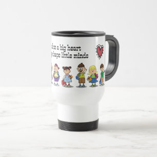 Mug De Voyage Merci, professeur. Enfants de l'école et Citer des
