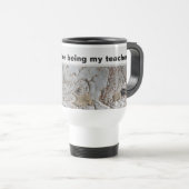 Mug De Voyage Merci rustique Professeur Nature Photo Appréciatio (Devant droit)