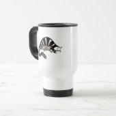 Mug De Voyage Mère de chat protège son mignonne Kitty (Devant gauche)
