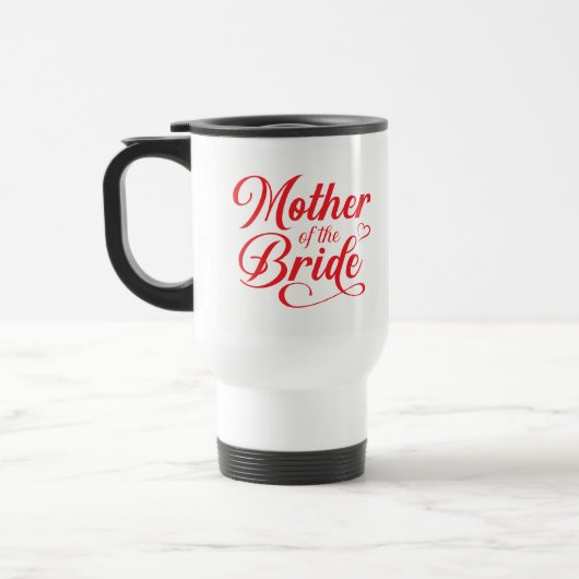 Mug De Voyage Mère de la mariée (Gauche)