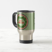 Mug De Voyage Meri Kirihimete Maori Joyeux Noël (Devant gauche)