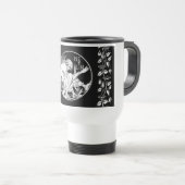 Mug De Voyage Merlin imaginaire Art Nouveau (Devant droit)