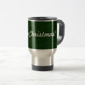 Mug De Voyage Merry Christmas Pine Tree Close (Devant droit)