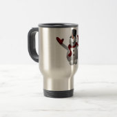 MUG DE VOYAGE "MERRY CHRISTMAS" SNOWMAN (Devant gauche)