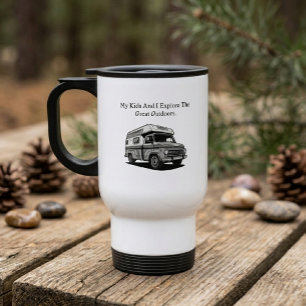 Mug De Voyage Mes enfants et moi explorons le grand air plaisir