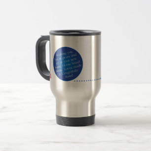 Mug De Voyage * Message à la maison doux à la maison *