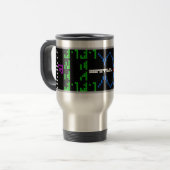 Mug De Voyage Message d'Arecibo (Devant gauche)