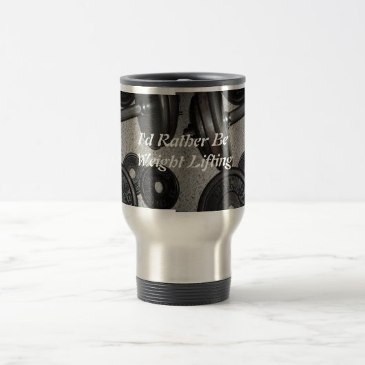 Mug De Voyage Message de motivation pour la musculation (Centre)