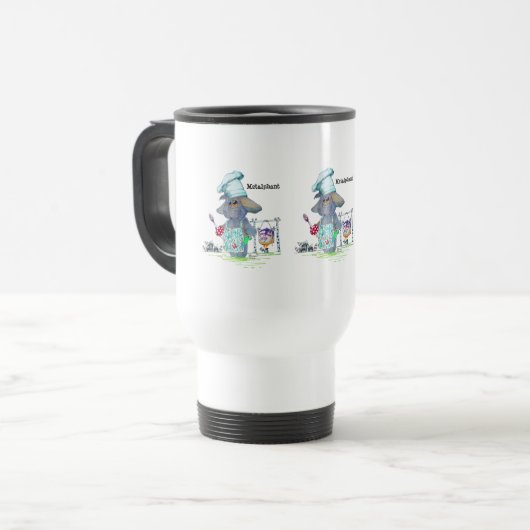 Mug De Voyage Métalphanumérique (Devant gauche)