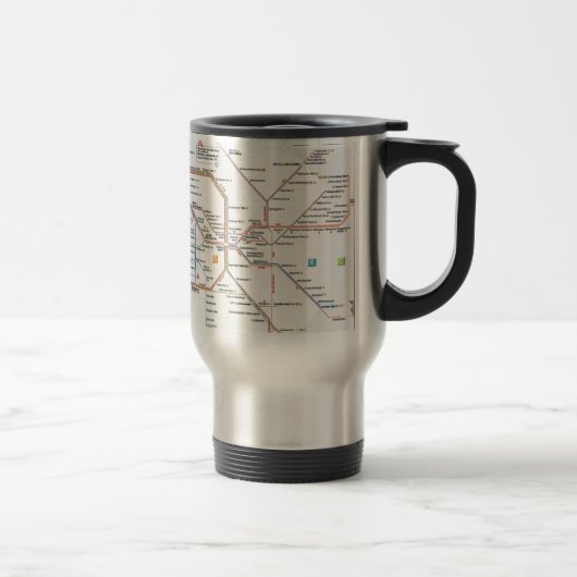 Mug De Voyage Métro Berlin (Droit)