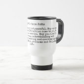Mug De Voyage Metta bouddhiste aimante (Devant droit)