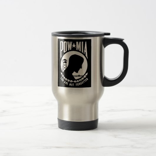 MUG DE VOYAGE MIA DE PRISONNIER DE GUERRE (Droit)