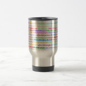 Mug De Voyage MiaWillaGeir Conception de texte II Voyage/Commute (Centre)