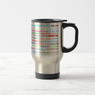 Mug De Voyage MiaWillaGeir Conception de texte II Voyage/Commute