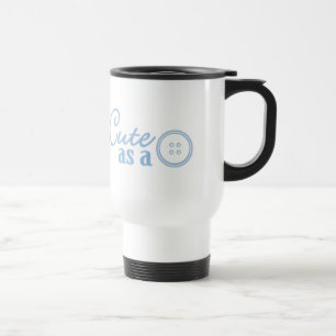 Mug De Voyage Mignon comme un bouton