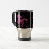 Mug De Voyage Mignon J'adore Les Chevaux (Devant gauche)