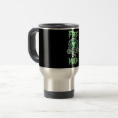 Mug De Voyage Mignonne, drôle de zombie (Devant gauche)