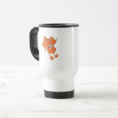 Mug De Voyage mignonne grenouille orange sauce (Devant gauche)