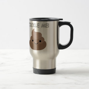 Mug De Voyage Mignonne Tickme Poop Emoji