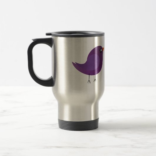 Mug De Voyage Mignons oiseaux pour enfants (Gauche)