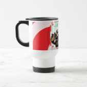 Mug De Voyage Militaire amusant/Père Noël de Noël (Gauche)