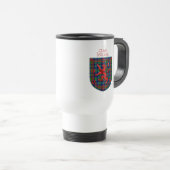 Mug De Voyage Miller Tartan Scottish Plaid Lion Rampant (Devant droit)