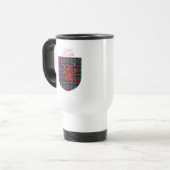 Mug De Voyage Miller Tartan Scottish Plaid Lion Rampant (Devant gauche)