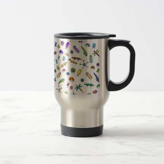 Mug De Voyage Mini insectes et mini créatures (Droit)