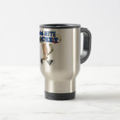 Mug De Voyage Mini T-shirts et cadeaux d'hockey d'acarides (Devant droit)
