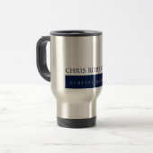 Mug De Voyage Minimaliste Moderne Simple (Devant gauche)