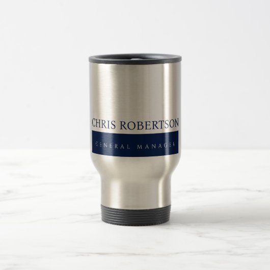 Mug De Voyage Minimaliste Moderne Simple (Centre)