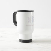 Mug De Voyage MinneSnowta avec flocon de neige (Devant gauche)
