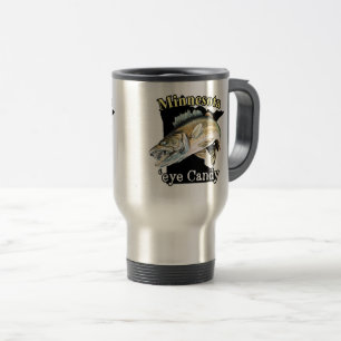 Mug De Voyage Minnesota 'Eye Candy Funny Walleye Fishing