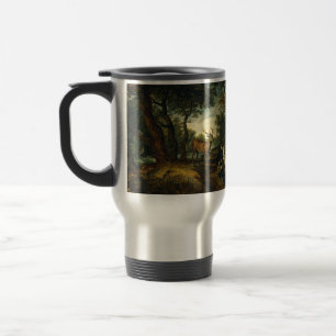 Mug De Voyage Miracle de Saint Hubert par Pierre Paul Rubens 
