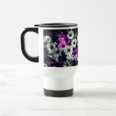 Mug De Voyage Miracles Happen Daisies Inspiré Personnalisé (Gauche)